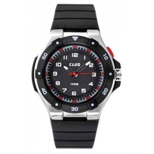 Image of Sporty rustfri stål Quartz med lys Drenge ur fra Club Time, A47110S5A